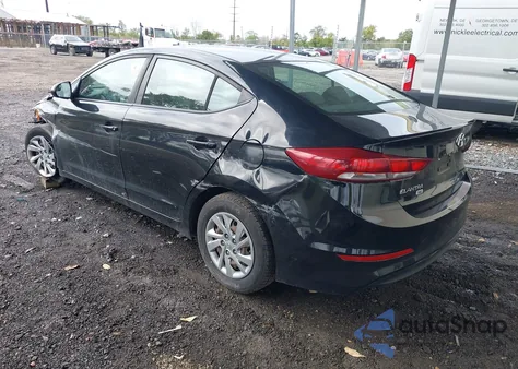 2018 Hyundai Elantra Se из США, поврежденный, VIN KMHD74LF1JU442618